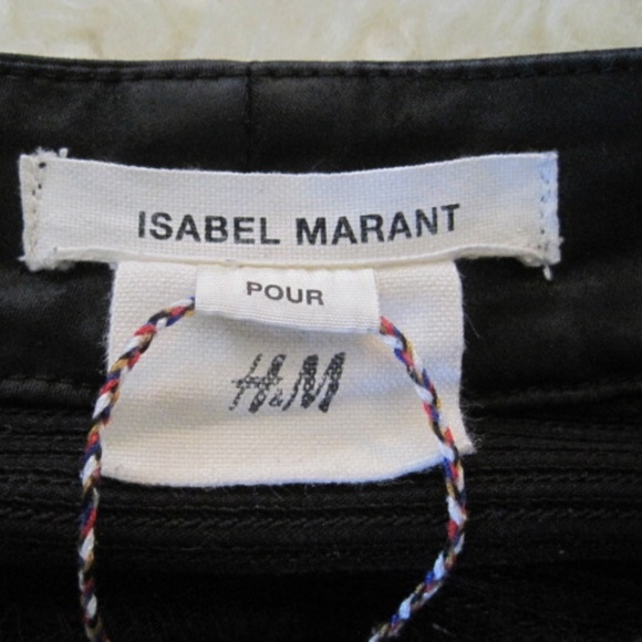 ISABEL MARANT For H&M Faux Leather Crop Pant - Picture 7 of 8